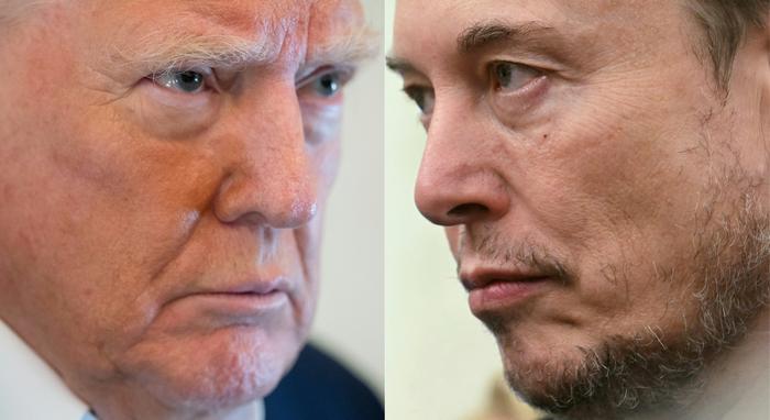 Trump VS Musk. (Image d'illustration)