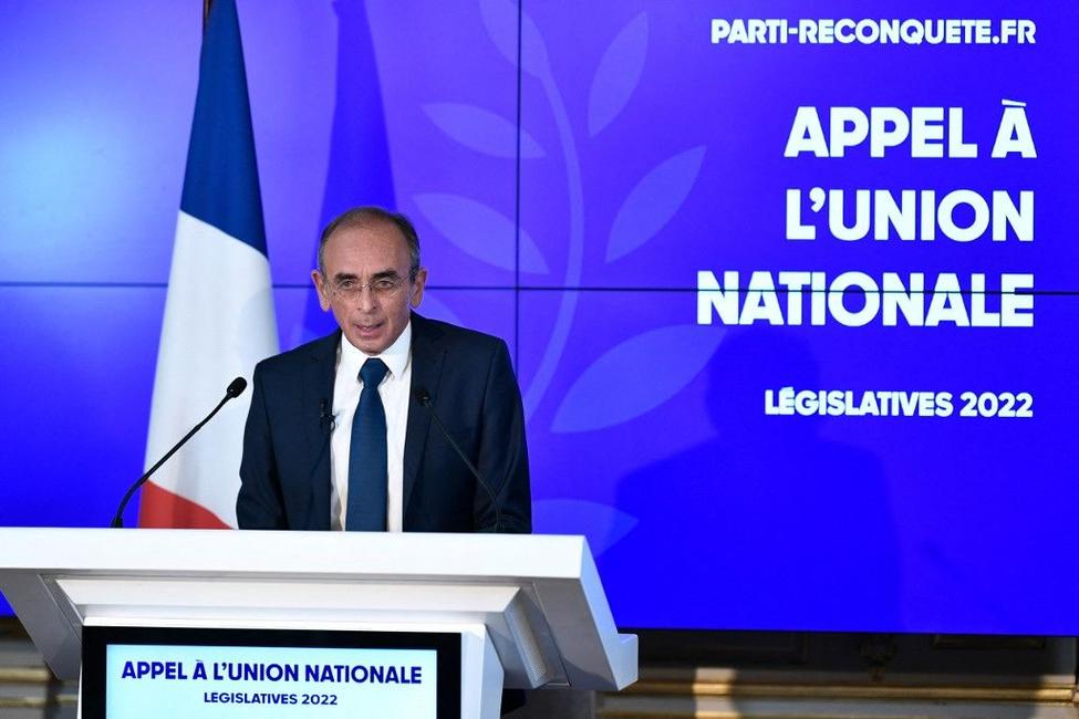 Eric Zemmour législatives AFP