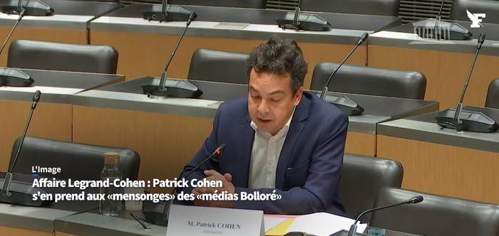 FR
Patrick Cohen s'en prend aux «mensonges» des «médias Bolloré»