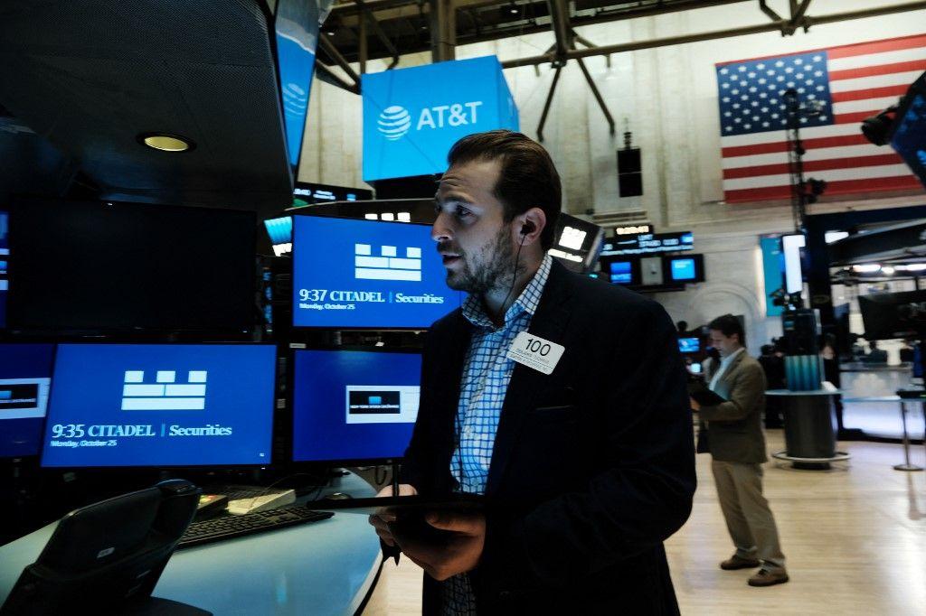 bourse trader AFP