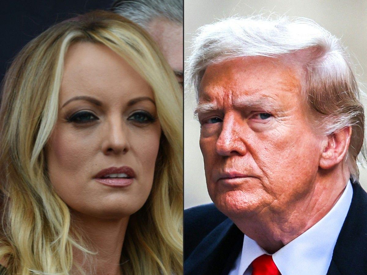 Stormy Daniels Donald Trump AFP