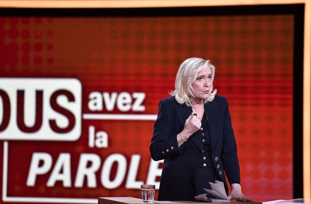 Marine Le Pen Vous avez la parole AFP