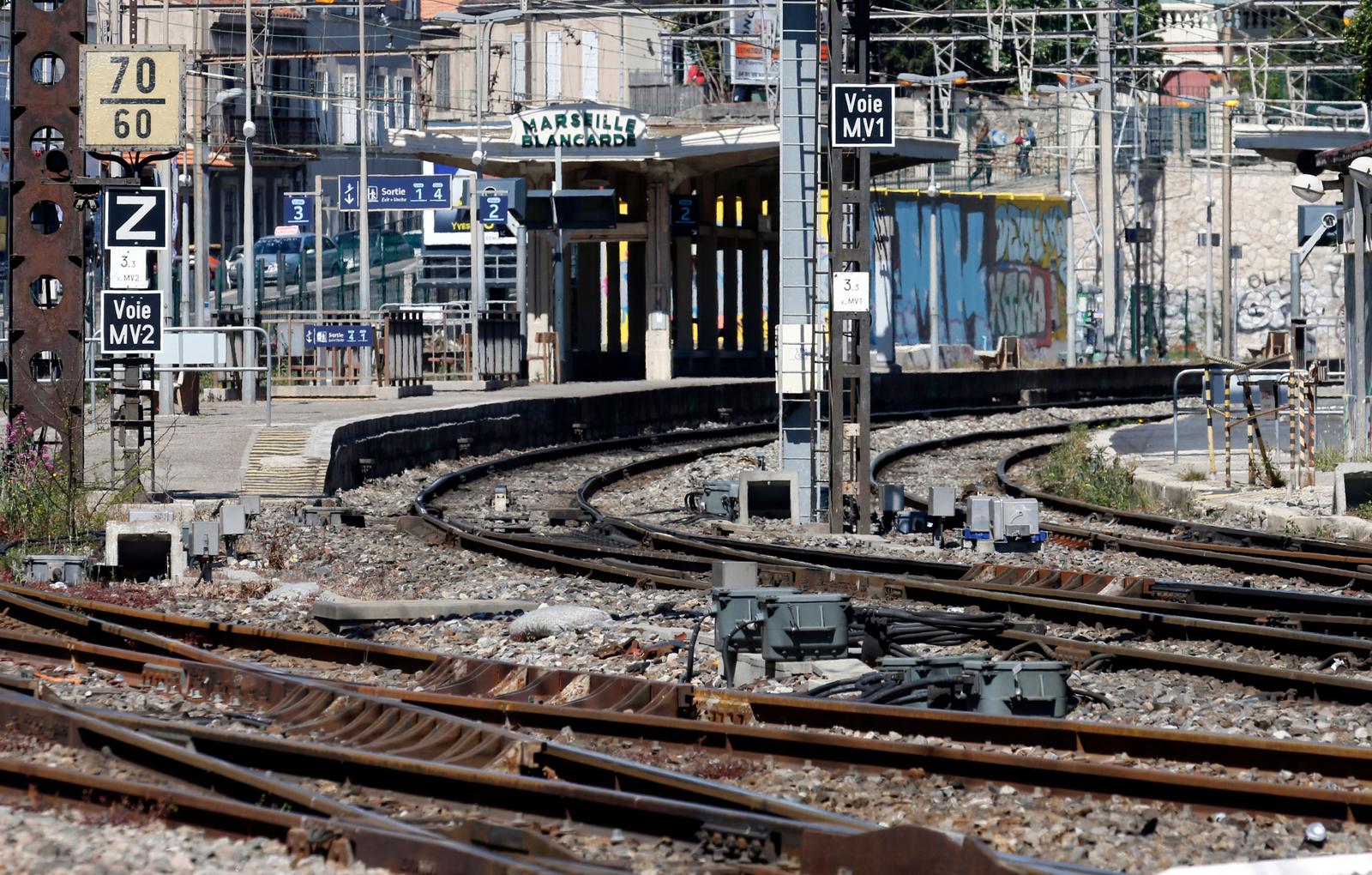 Un train de marchandises a été braqué.