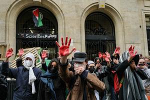 Sciences Po Palestine AFP