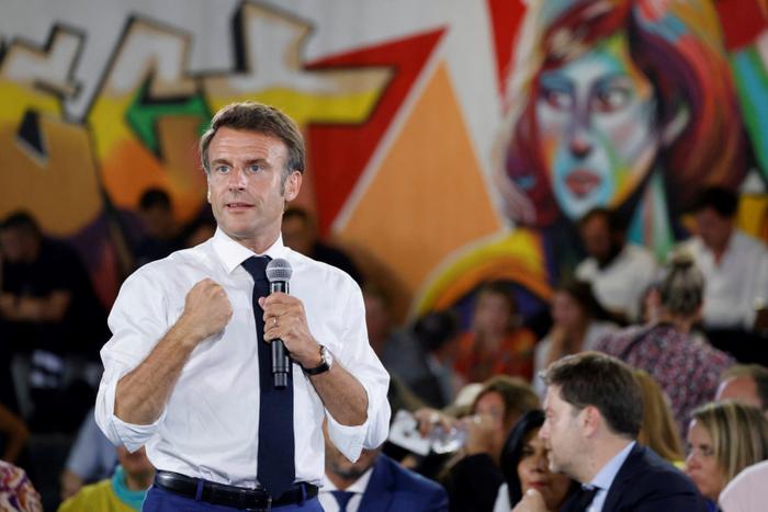 Emmanuel Macron Marseille