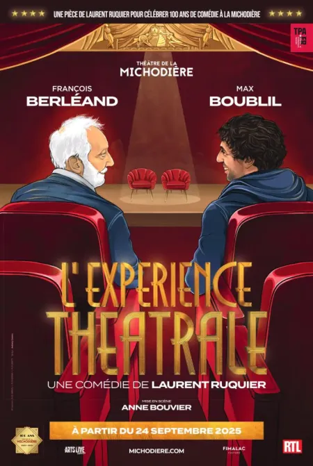 "L’expérience théâtrale" de Laurent Ruquier : Acteurs d’hier et d’aujourd’hui