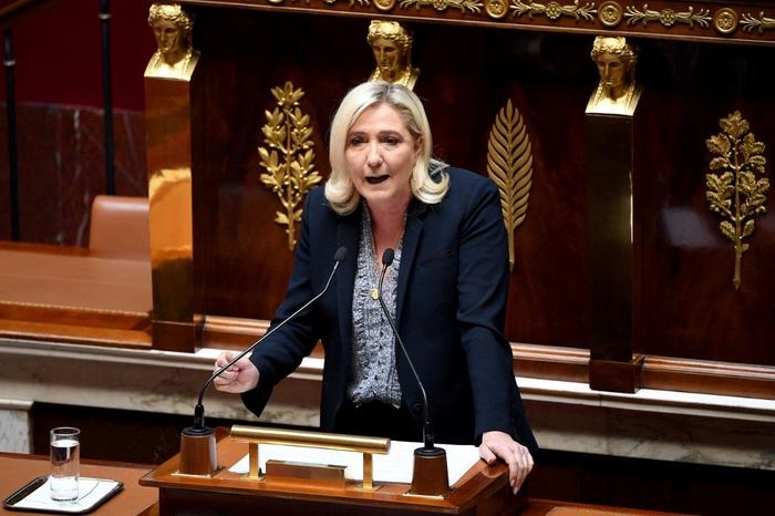Marine Le Pen assemblée nationale AFP
