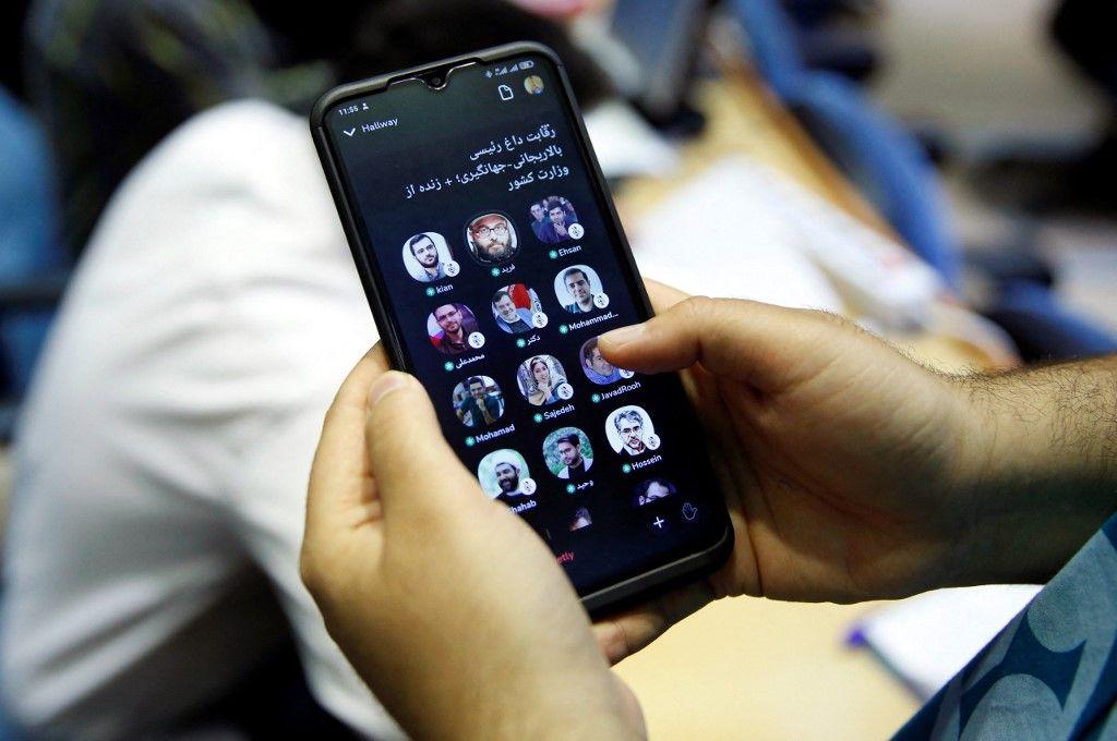 smartphone Iran AFP