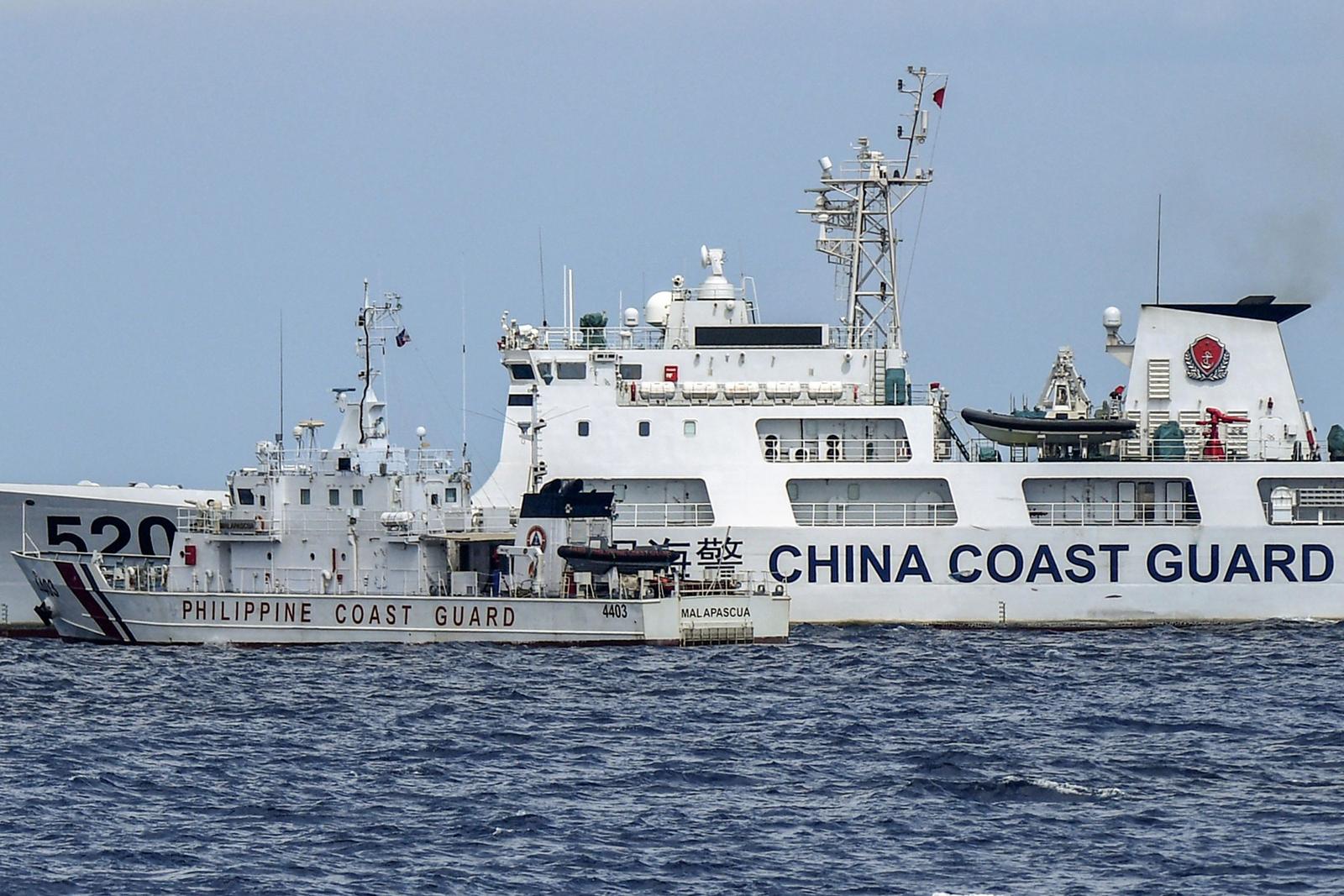 Philippines Chine Garde-côtes mer méridionale