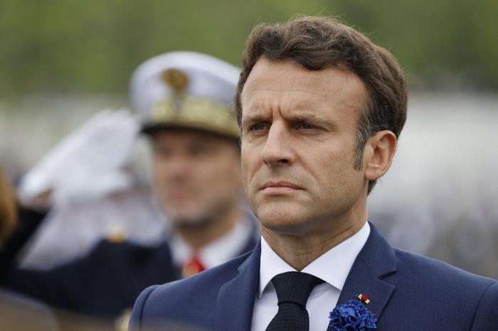 Emmanuel Macron 8 mai 1945 AFP