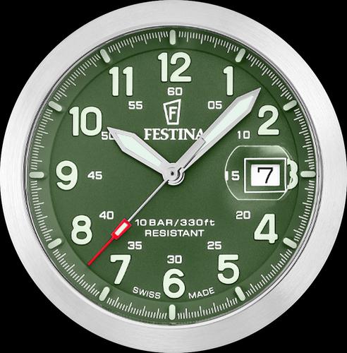 Une inspiration militaire en campagne tout-terrain (Festina)…