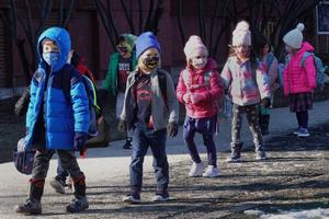 Covid-19 enfants masques AFP