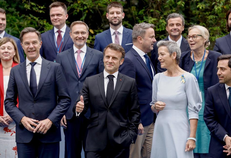 Emmanuel Macron Europe AFP