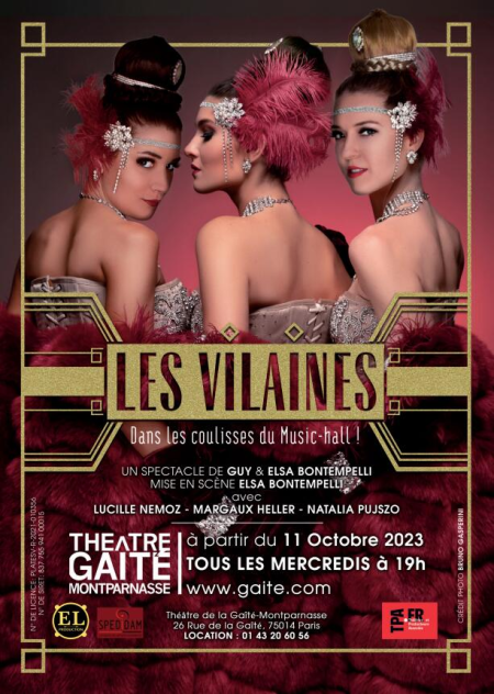 "Les Vilaines" : Un régal de music-hall. Décoiffant !