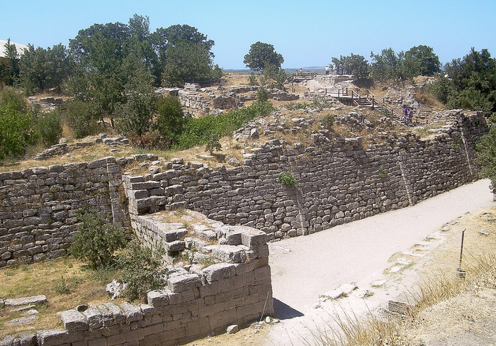Le site archéologique de Troie.