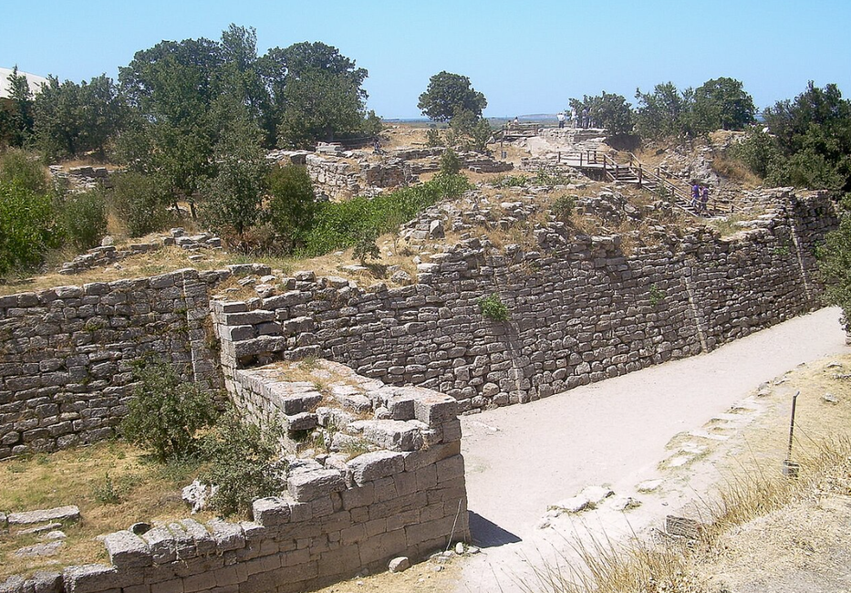 Le site archéologique de Troie.