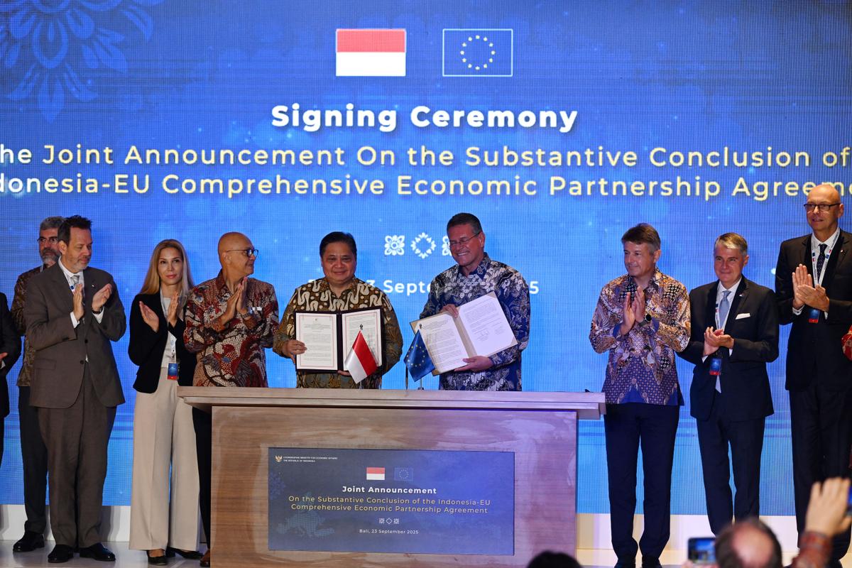 L'Indonésie et l'Union européenne ont conclu mardi à Bali un accord de libre-échange à l'issue de négociations accélérées par la hausse des droits de douane américains.