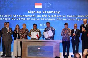 L'Indonésie et l'Union européenne ont conclu mardi à Bali un accord de libre-échange à l'issue de négociations accélérées par la hausse des droits de douane américains.