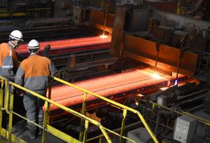 acier usine AFP