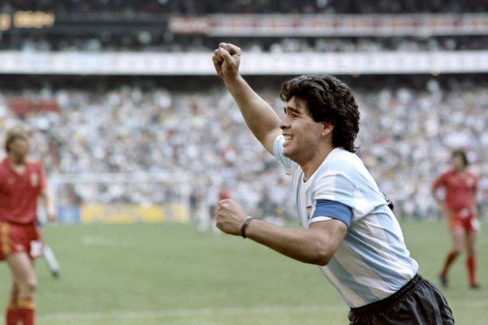 Diego Maradona football AFP