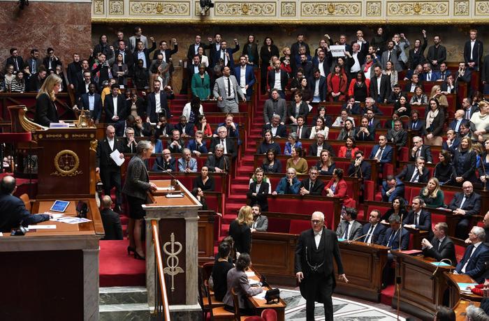 Elisabeth Borne Assemblée nationale AFP