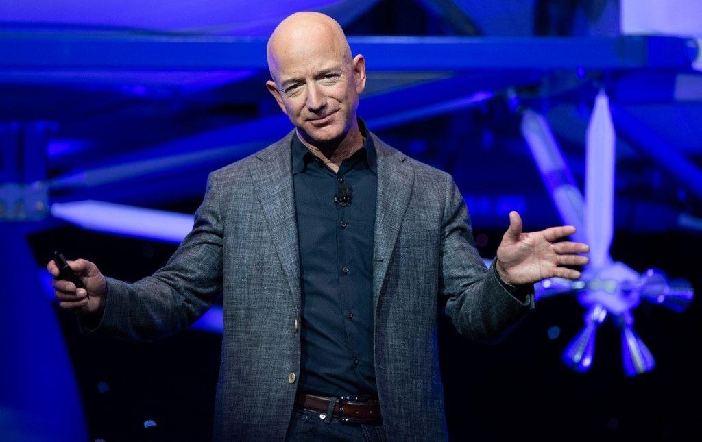 Jeff Bezos Blue Origin AFP