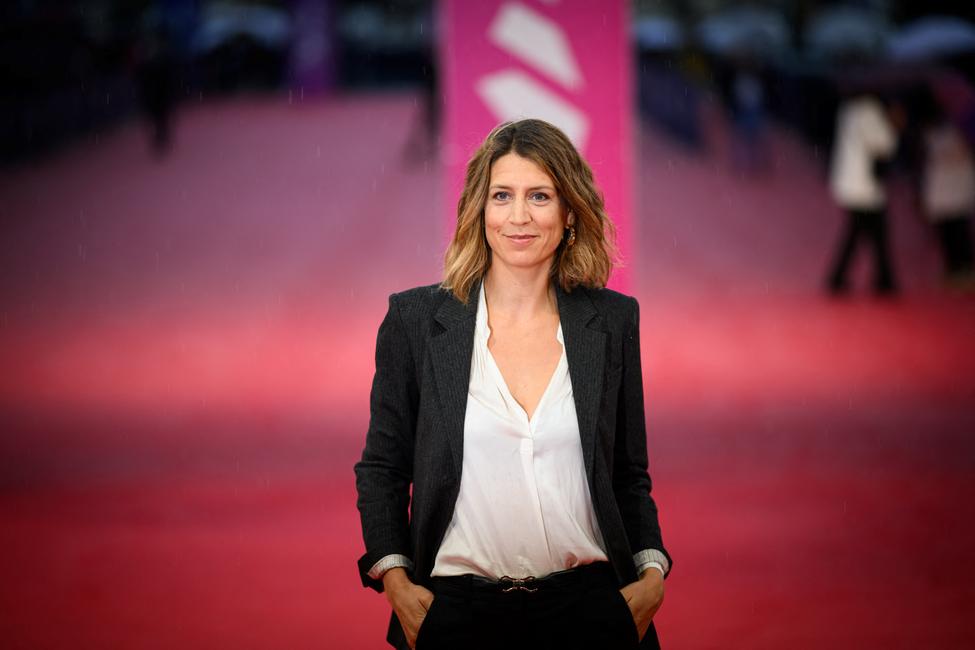 Adèle Van Reeth lors de la 50e édition du Festival international du film américain de Deauville.