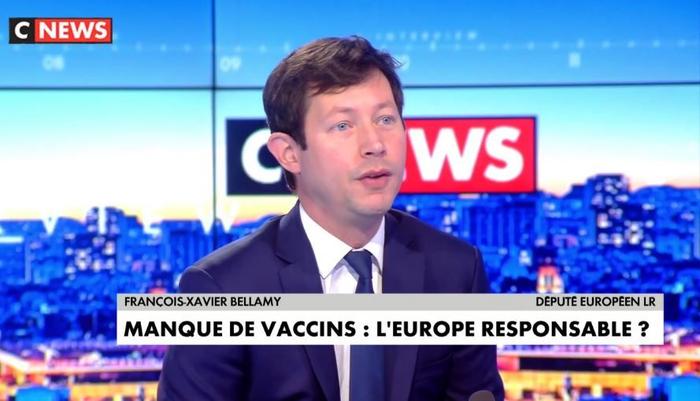 François-Xavier Bellamy CNews 22 février