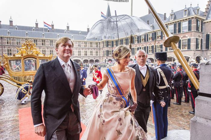 Le roi Willem-Alexander et la reine Maxima des Pays-Bas