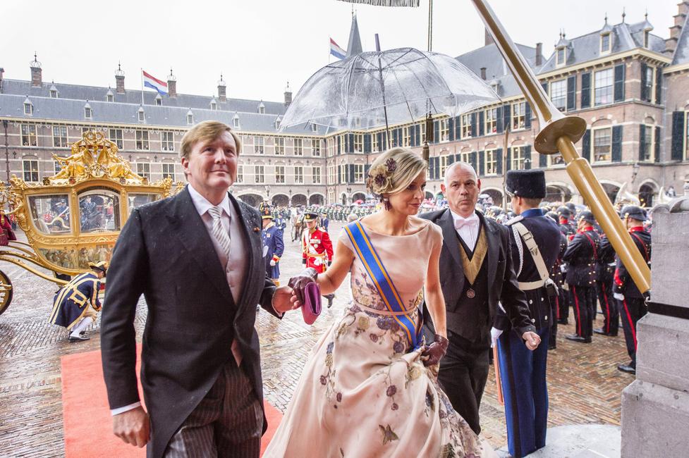 Le roi Willem-Alexander et la reine Maxima des Pays-Bas