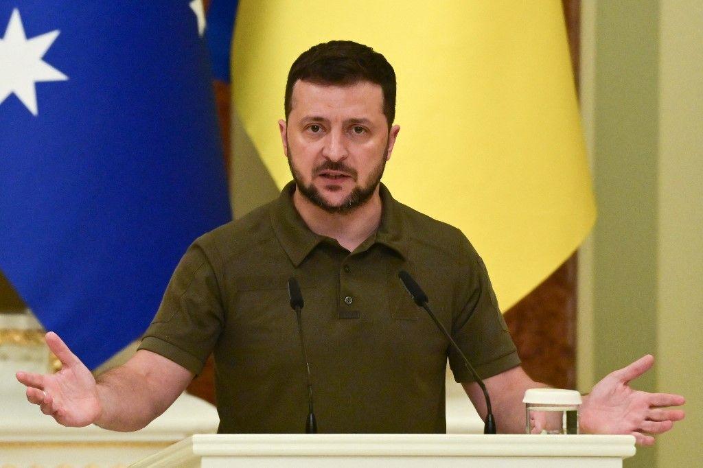 Volodymyr Zelensky AFP