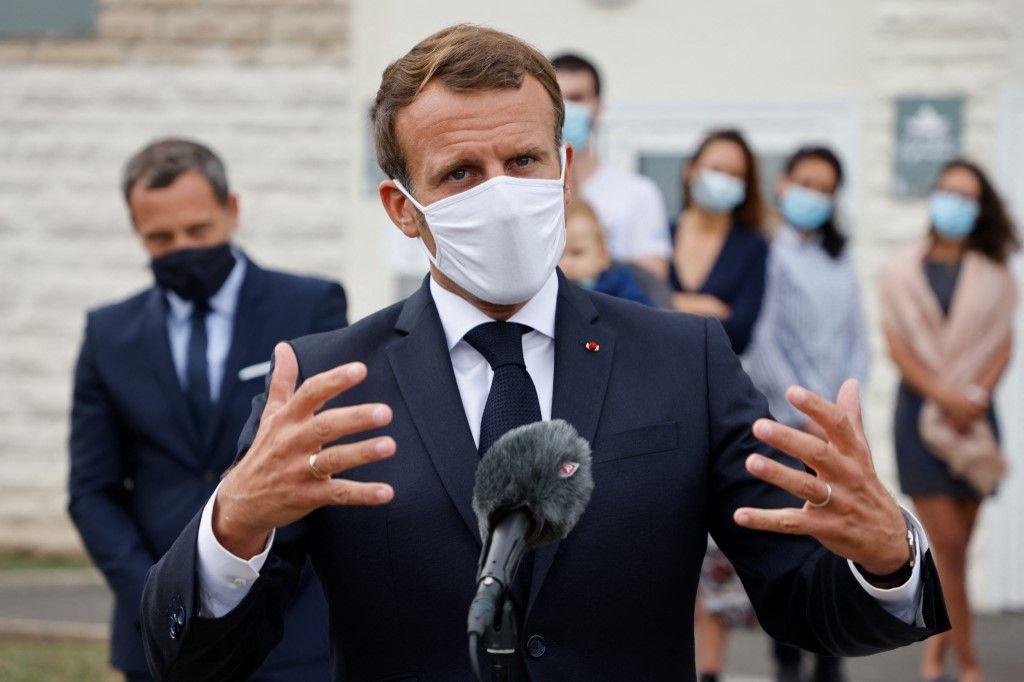 Emmanuel Macron AFP