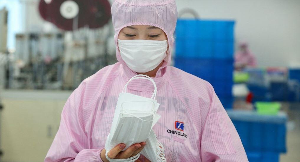 Chine masques usine AFP