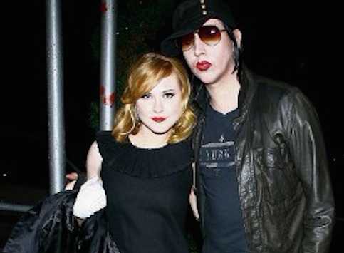 Evan Rachel Wood Marilyn Manson AFP
