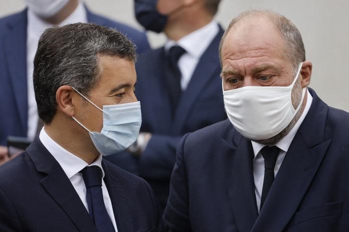 Gérald Darmanin Eric Dupond-Moretti AFP