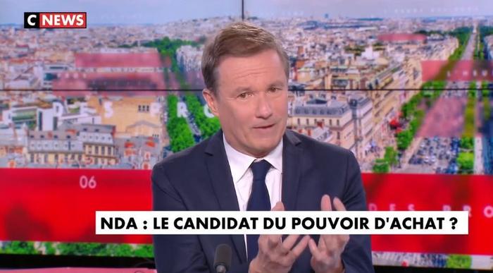 Nicolas Dupont Aignan Cnews 6 avril