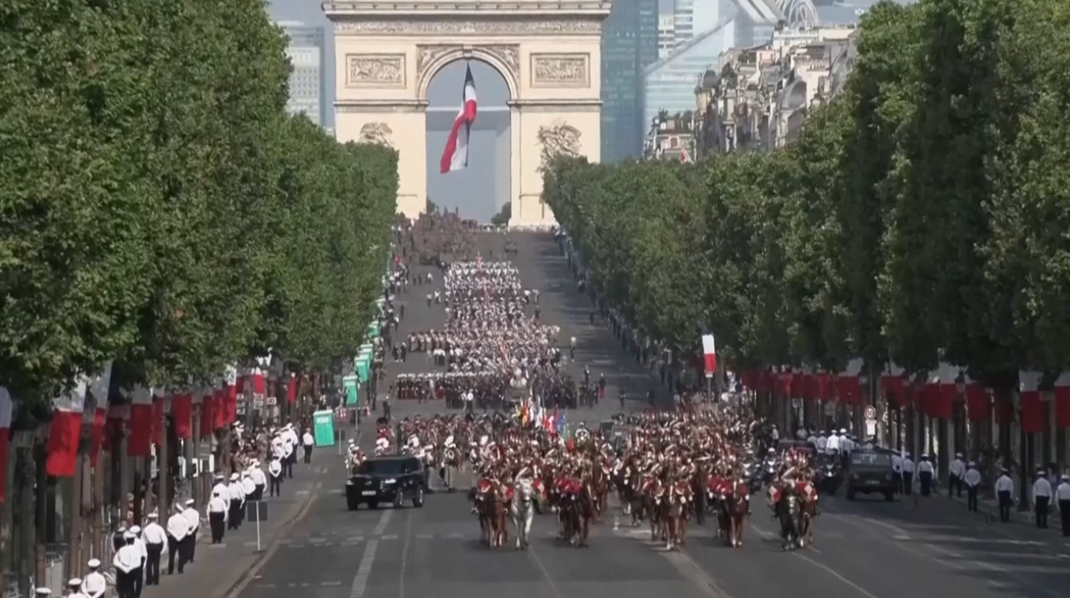 L'Ukraine et ses alliés à l'honneur lors du défilé du 14-Juillet 