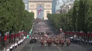 L'Ukraine et ses alliés à l'honneur lors du défilé du 14-Juillet