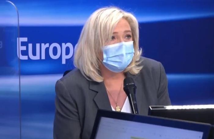 Marine Le Pen Europe 1