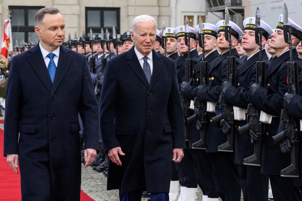 Joe Biden Pologne AFP