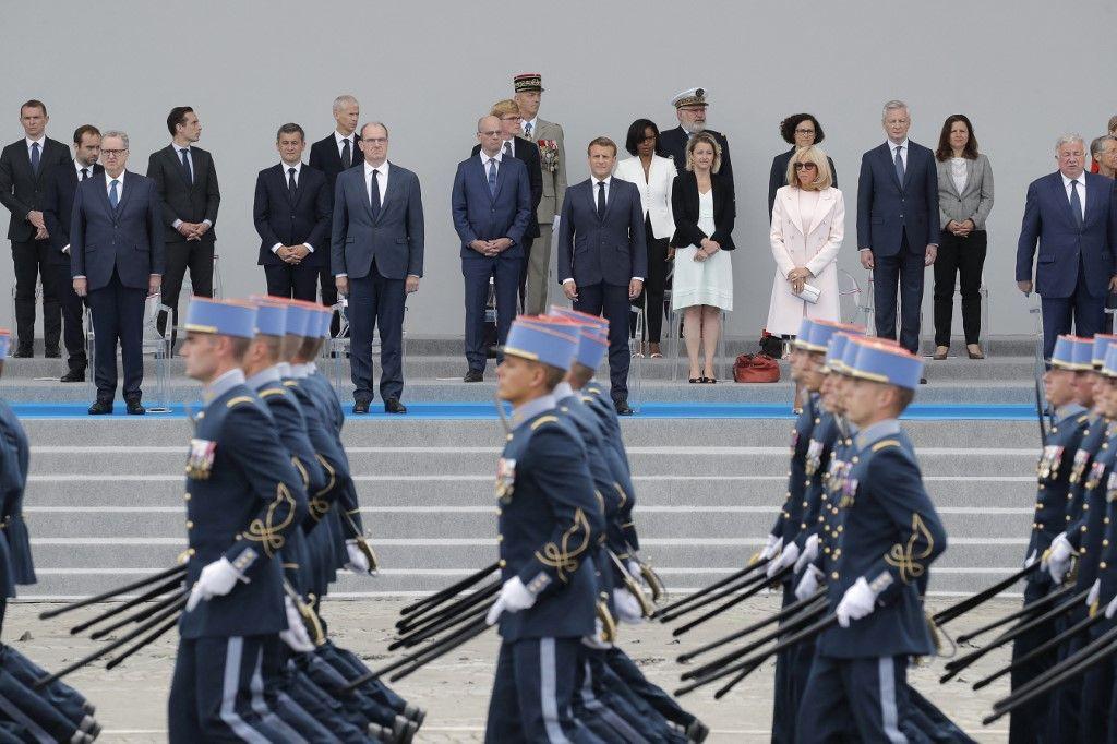 Emmanuel Macron 14 juillet AFP
