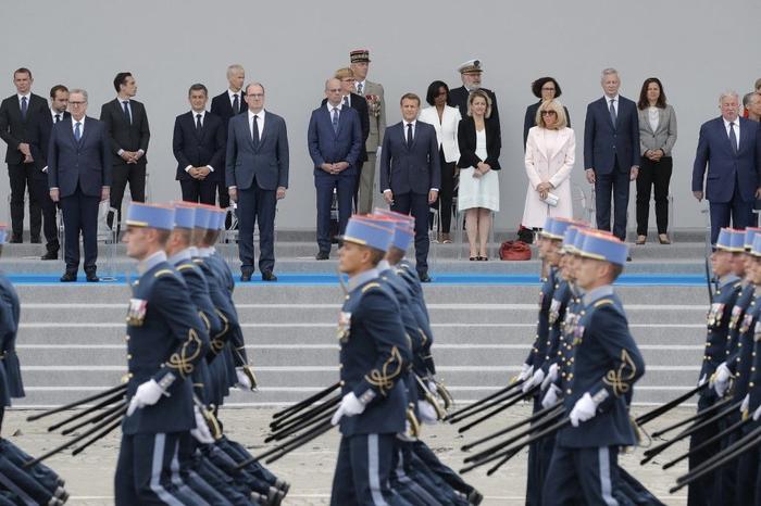 Emmanuel Macron 14 juillet AFP