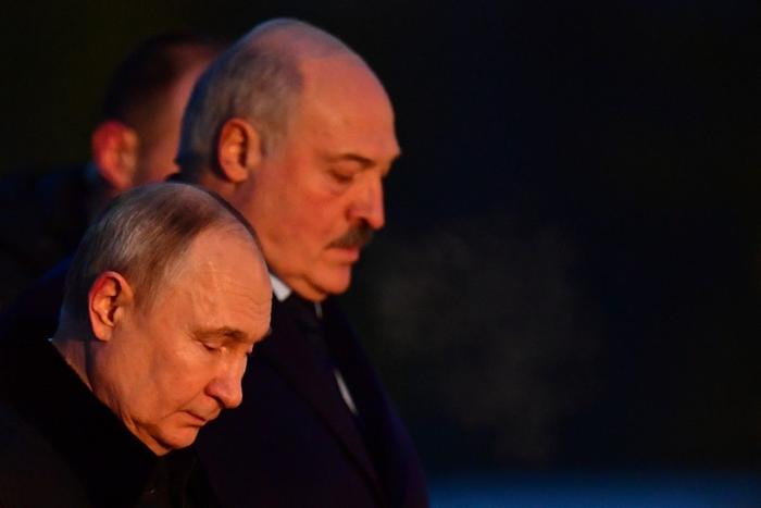 Poutine Loukachenko AFP