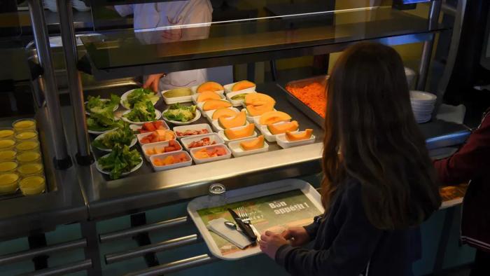cantine alimentation vegan AFP