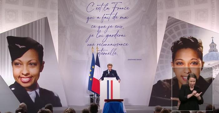Joséphine Baker cérémonie