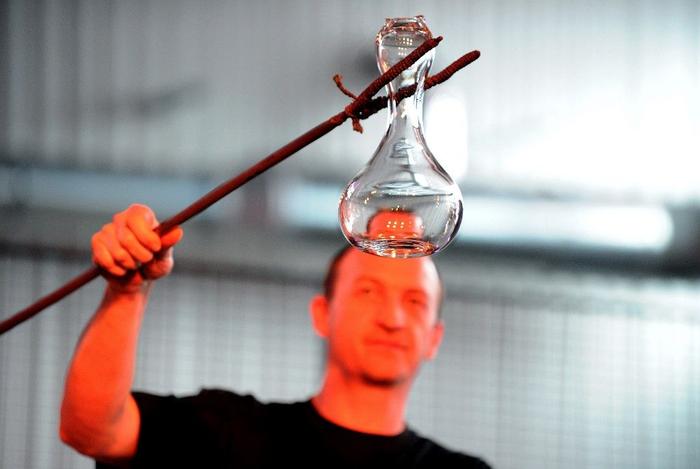 verre souffleur de verre AFP