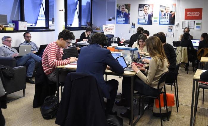 La République en marche campagne digitale AFP