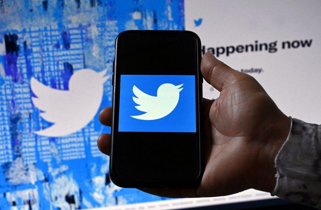 Twitter logo AFP