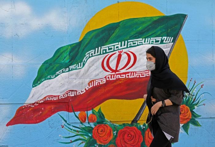 Iran drapeau AFP