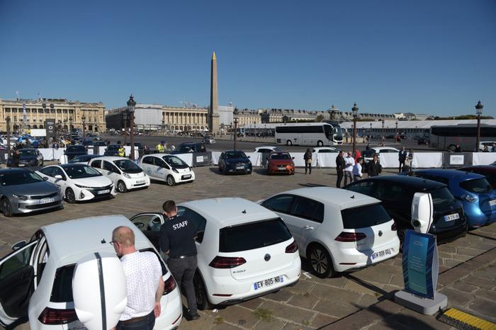 voitures électriques Paris